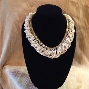 J. Crew Pearl Coker Necklace